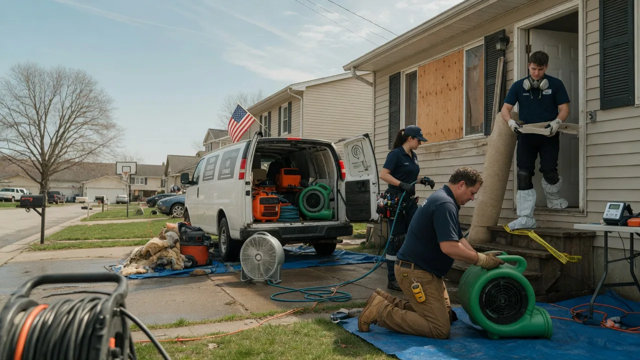 Water Damage Restoration in Easton, MO near me